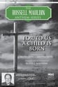 For To Us a Child is Born SATB choral sheet music cover